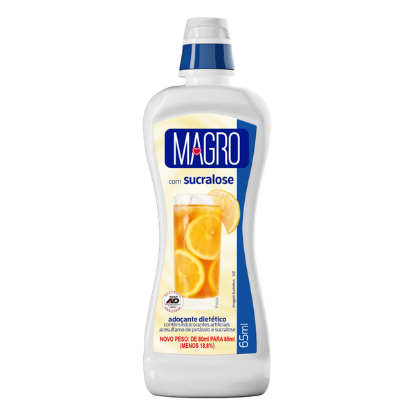 ADOCANTE MAGRO C/ SUCRALOSE LIQ 65ML