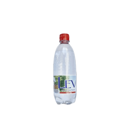 AGUA MINERAL LEV C/GAS GARRAFA PET 500ML