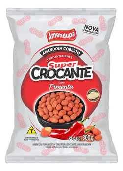 AMENDOIM AMENDUPA CROCRANTE PIMENTA 300G