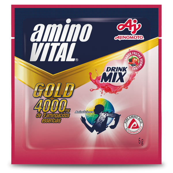 AMINO VITAL GOLD FRUTAS VERMELHAS 15X6G