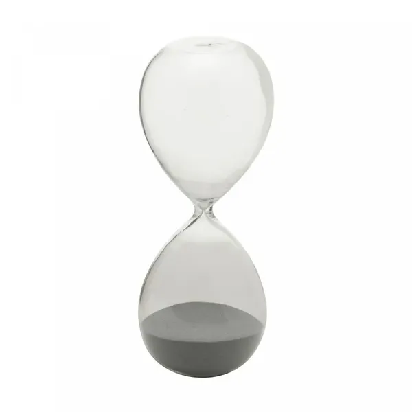 AMPULHETA ROJEMAC VIDRO 9X9X18CM R61633