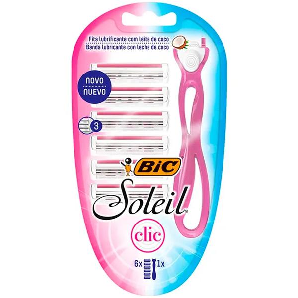 APARELHO BIC DESC SOLEIL CLIC C/6