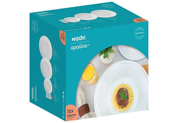 APARELHO JANTAR NADIR 16PCS SATURNO R184