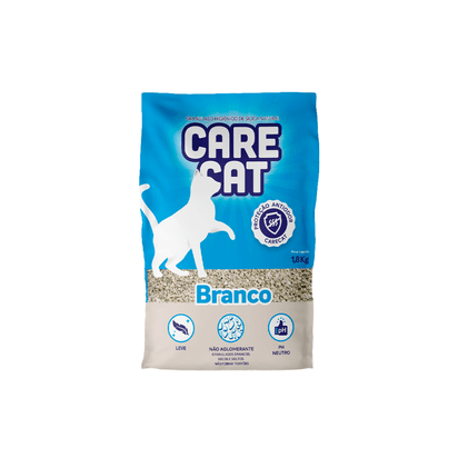 AREIA CARECAT HIGIENICA BCO 1,8KG