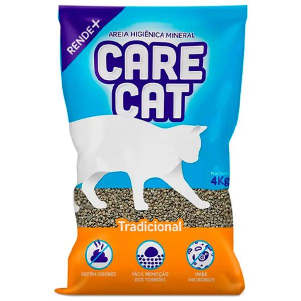 AREIA CARECAT P/ GATOS TRADICIONAL FINA