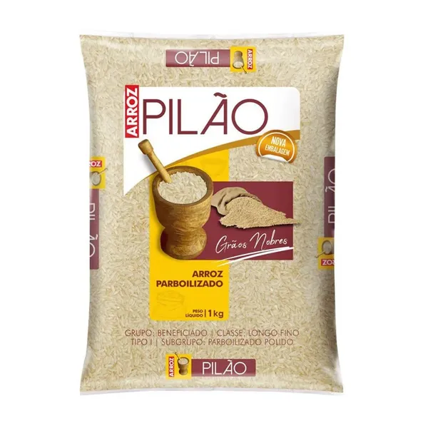 ARROZ PILAO PARBOILIZADO 1KG