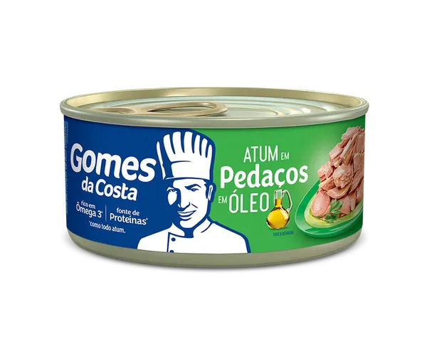 ATUM GOMES DA COSTA PEDACOS OLEO 170G