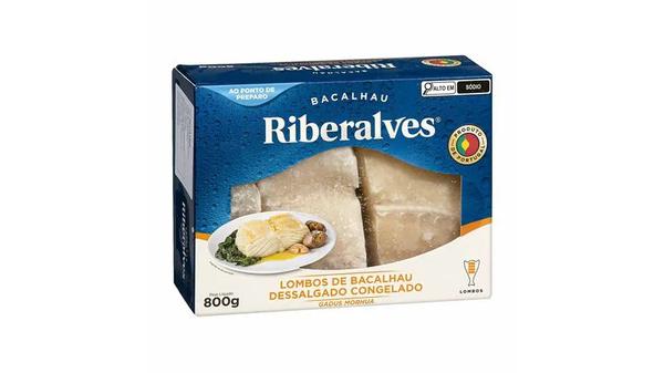 BACALHAU RIBERALVES LOMBO MORHUA 800G