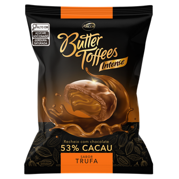 BALA ARCOR BUTTER TOFFE 53% TRUFA 90G