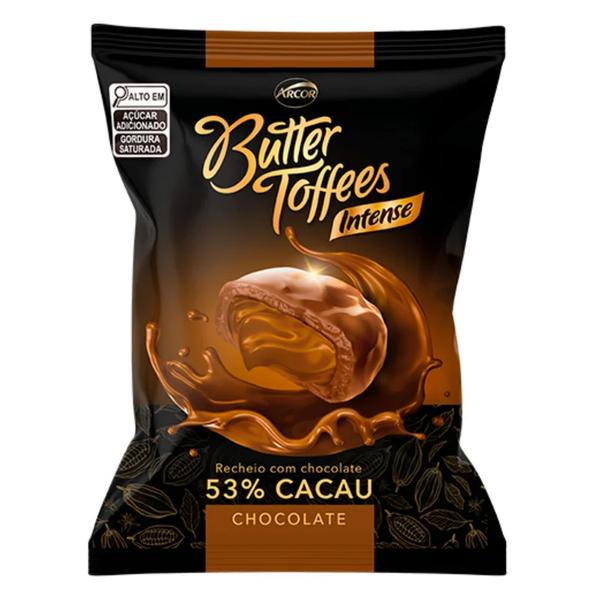 BALA ARCOR BUTTER TOFFES CACAU 400G