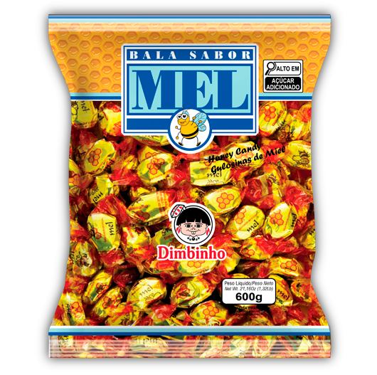 BALA DIMBINHO DURA MEL 400G