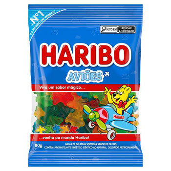 BALA HARIBO GEL AVIOES 80G