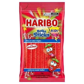 BALA HARIBO GEL MOR ACIDO 70G