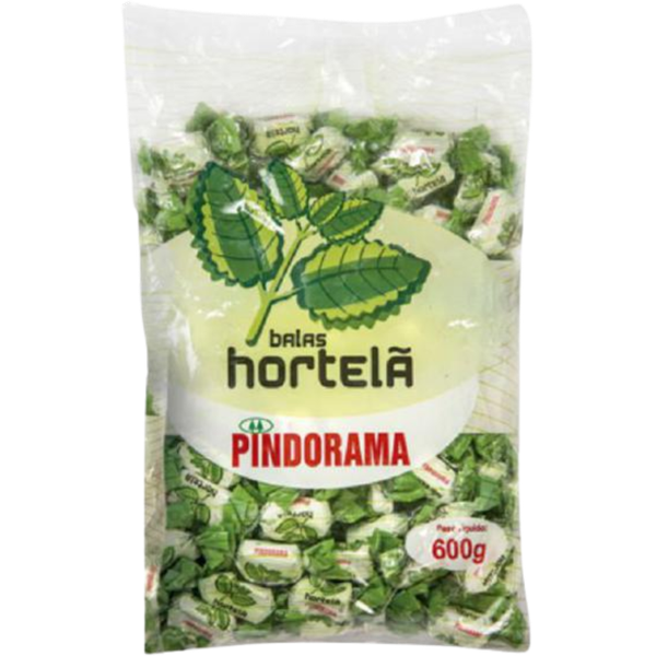 BALA PINDORAMA MASTIGAVEL HORTELA 500G