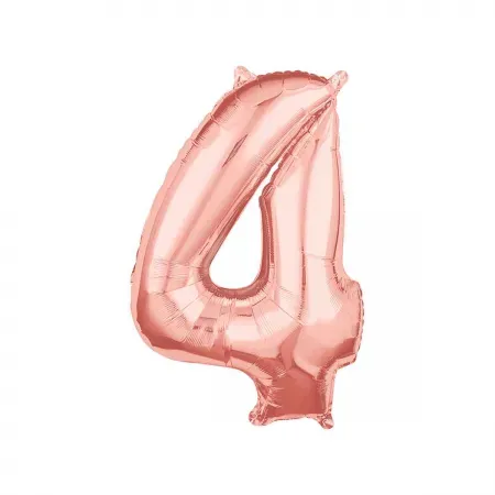 BALAO REGINA METALIZ GRD OURO ROSE N9 R1