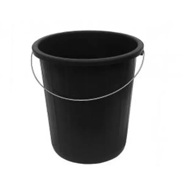 BALDE MERCONPLAS FRIZADO PRETO 15 L