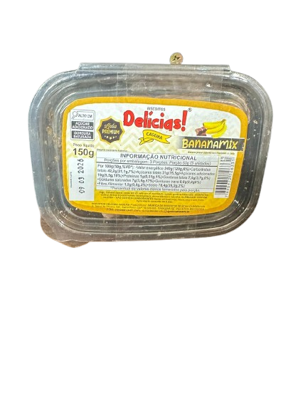 BANANA MIX DELICIAS CASEIRAS 150G