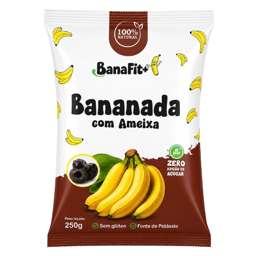 BANANADA  BANANAFIT C/AMEIXA 250G