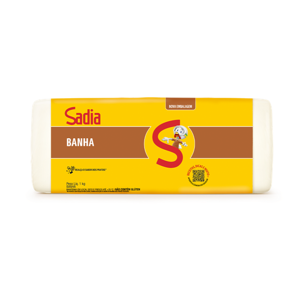 BANHA SADIA REFINADA 1KG