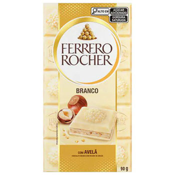 BARRA CHOC FERRERO ROCHER TABLETE BCO RO
