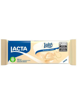 BARRA CHOCO LACTA LAKA BRANCO 50,1G
