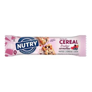 BARRA NUTRY CEREAL NUTRY FRUT/VRM 22G