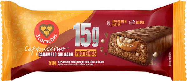 BARRA PROTEINA 3CORACOES CAPPUCCINO CLAS