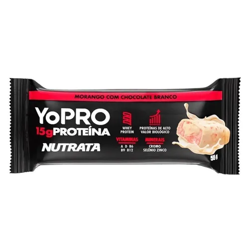 BARRA YOPRO MOR C/ CHOC BRANCO 55G