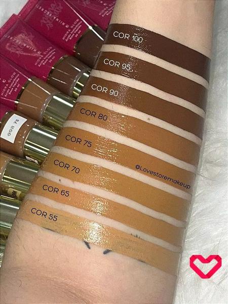 BASE LIQ NIINA HIDRA GLOW COR 65 30ML