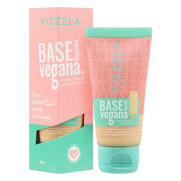 BASE LIQUIDA VIZZELA MATTE COR 02 30G