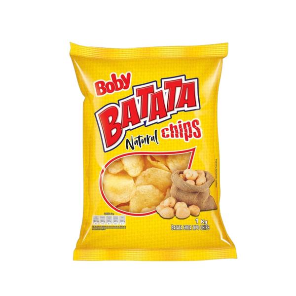 BATATA CHIPS NATURAL KG