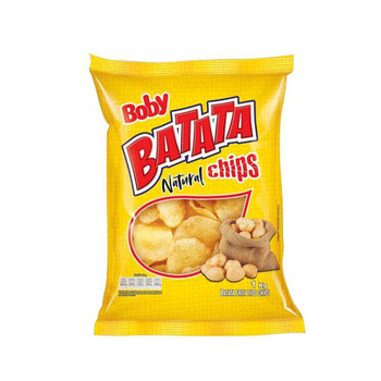 BATATA CHIPS NATURAL KG