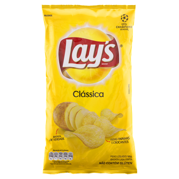 BATATA ELMA CHIPS LAYS CLASSICA 80G