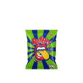 BATATA ELMA CHIPS RUFFLES CEB/SALSA 33G