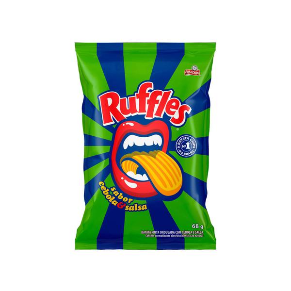 BATATA ELMA CHIPS RUFFLES CEBOLA E SALSA