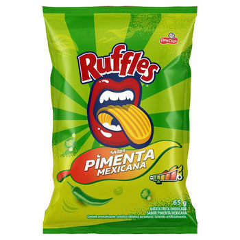 BATATA ELMA CHIPS RUFFLES PIMENTA MEXICA