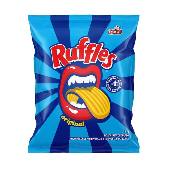 BATATA ELMA CHIPS RUFFLES SAL 33G
