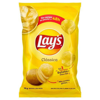 BATATA LAYS CLASSICA 70G