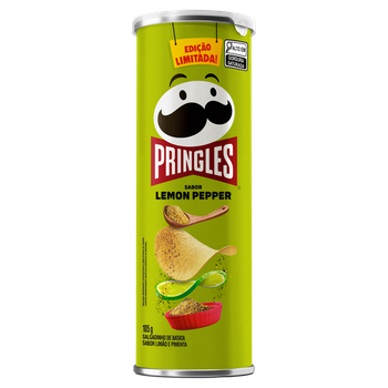 BATATA PRINGLES LEMON PEPPER 105G