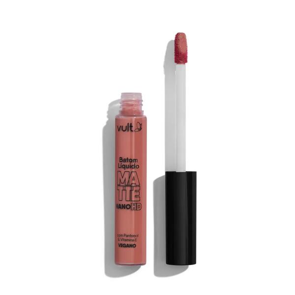 BATOM LIQ VULT MATTE NANO HD ROSE 5ML R3