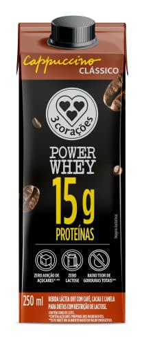 BEBIDA 3CORACOES CAPPU POWER WHEY CLASSI