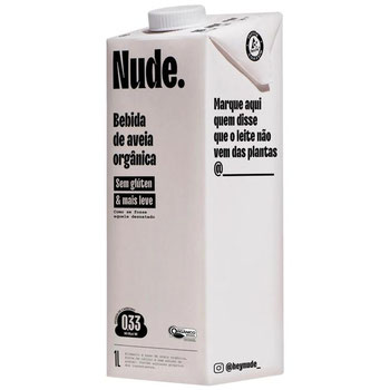 BEBIDA AVEIA ORGANICA S/GLUTEN LEVE NUDE