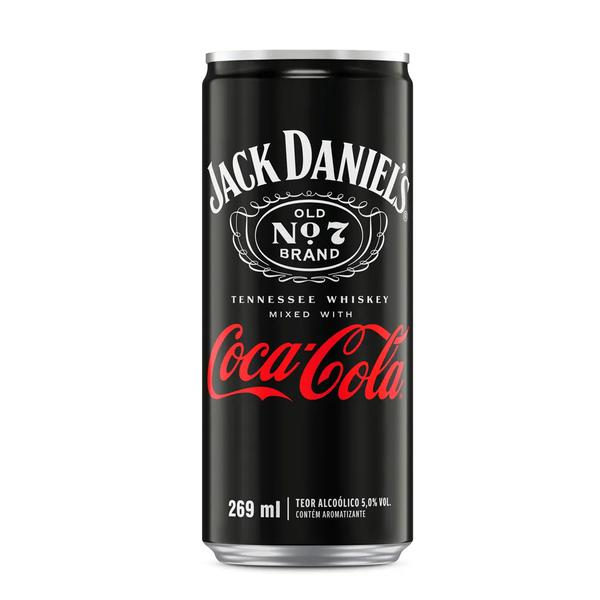 BEBIDA COCA COLA JACK DANIELS 269ML
