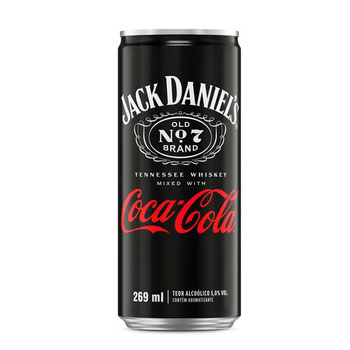 BEBIDA COCA COLA JACK DANIELS 269ML