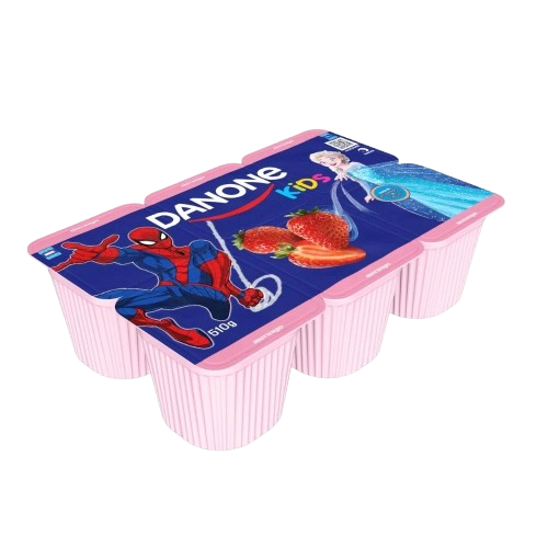 BEBIDA DANONE LACTEA KIDS MORANGO 510G