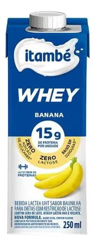 BEBIDA LACTEA ITAMBE WHEY BANANA 250ML