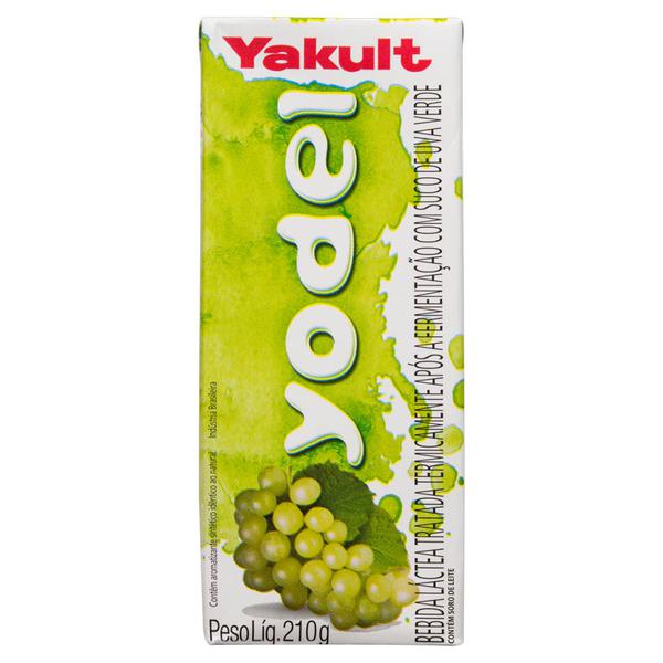 BEBIDA LACTEA YAKULT YODEL UVA VRD 210ML