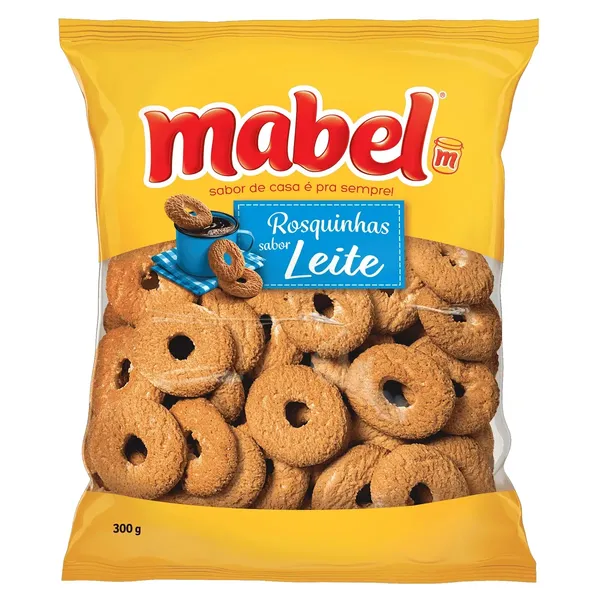 BICOITO MABEL ROSQUINHA LEITE 300G