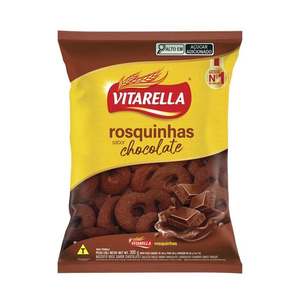 BICOITO VITARELLA ROSQ CHOC 300G