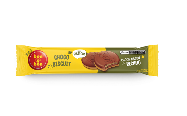 BISCOITO ARCOR BON BON BISCUIT PISTACHE